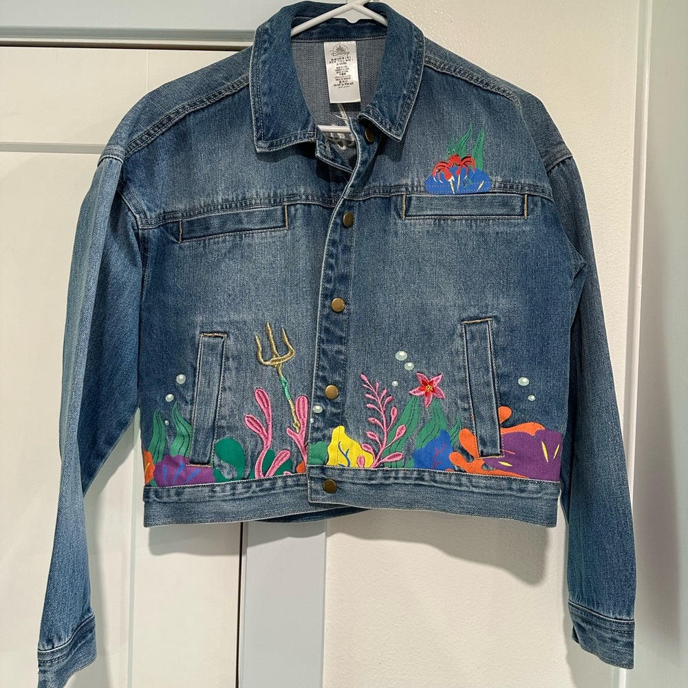 Little Mermaid Denim Jacket